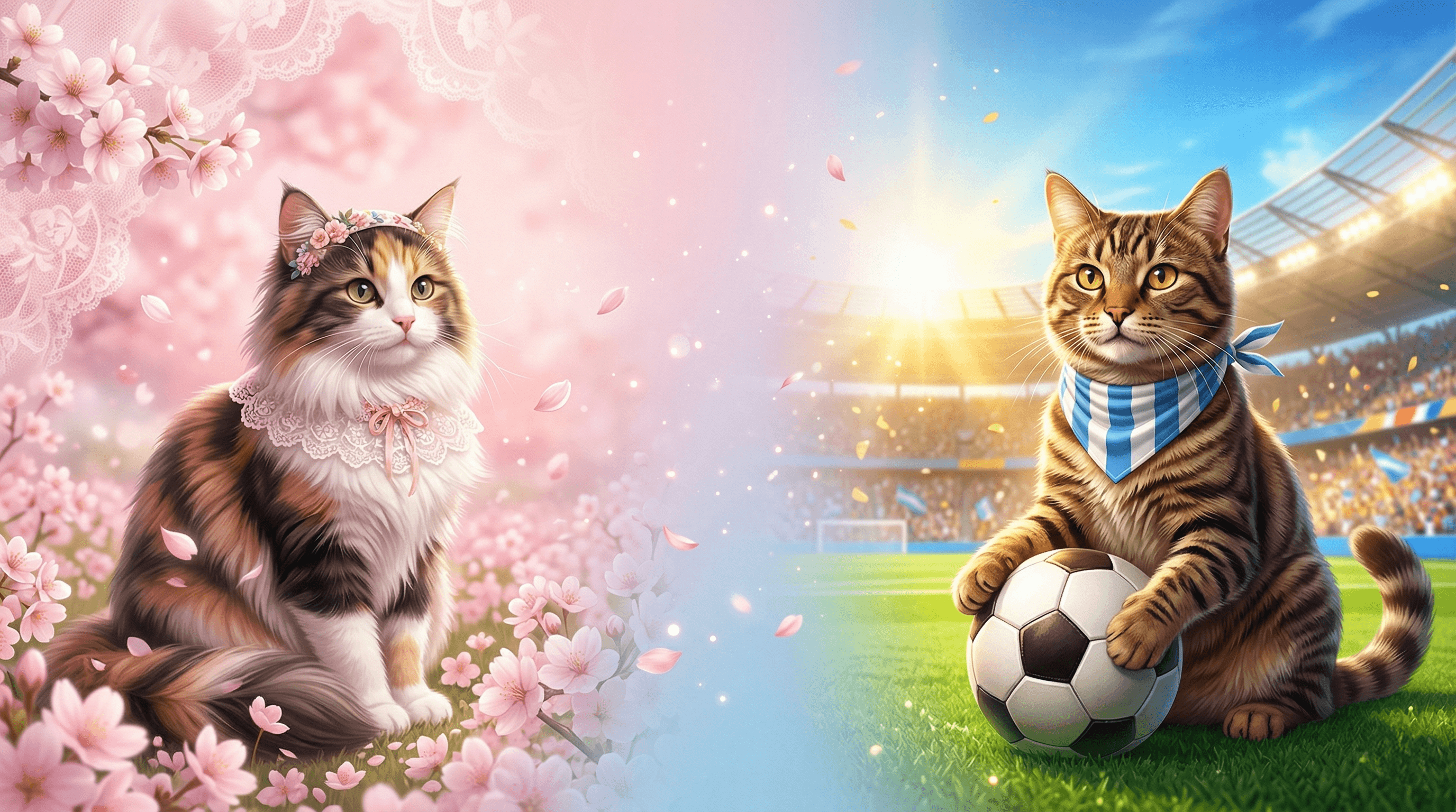 這次，主子要走花樣還是陽光？